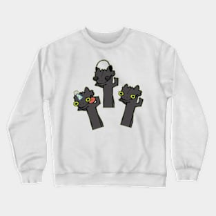 toothless dance meme Crewneck Sweatshirt